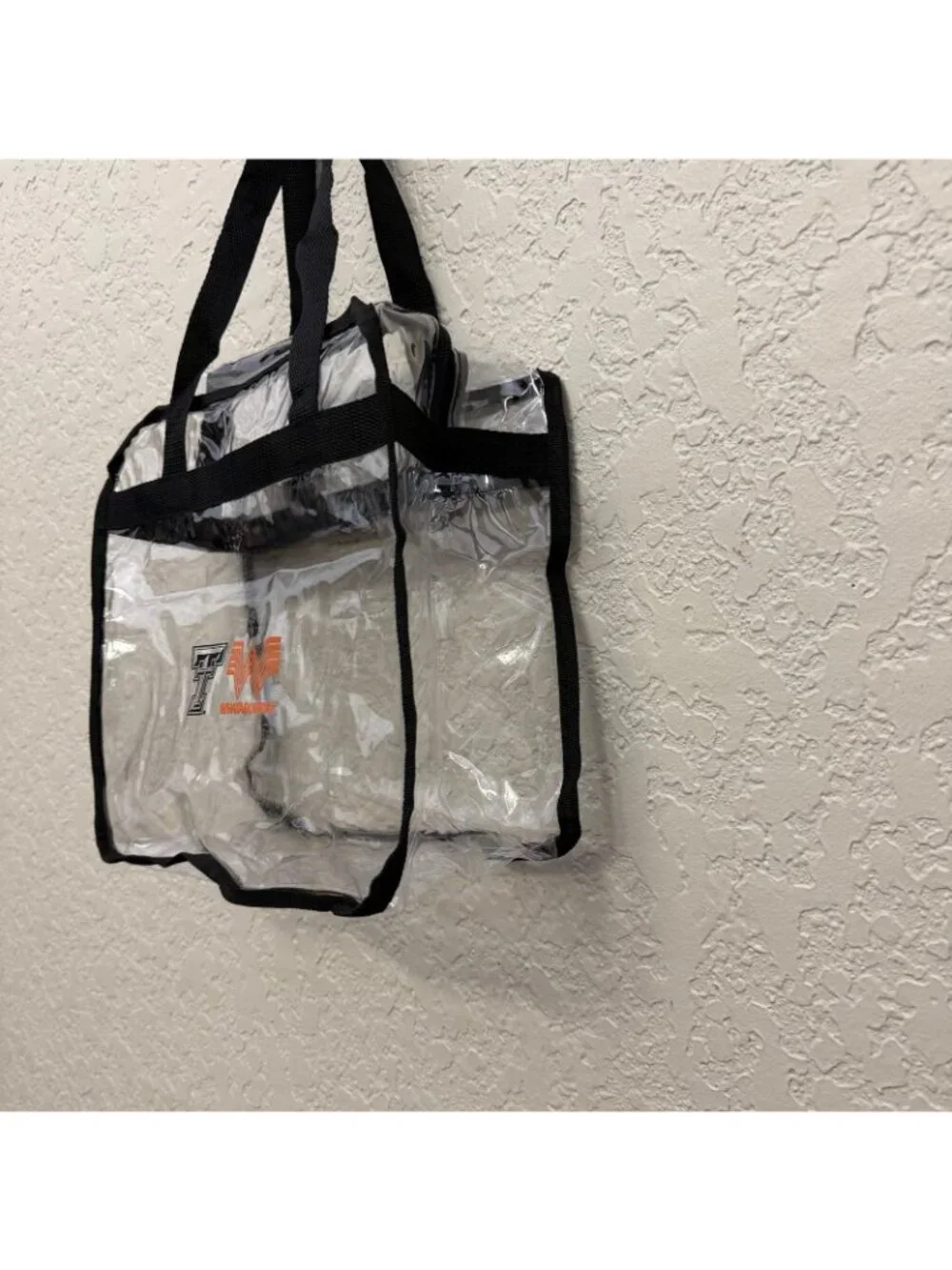 Custom Game Day Tote Texas Tech & Whataburger Collaboration